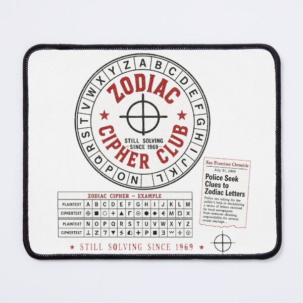 Item preview, Zodiac Cipher Club Still Solving 1969 True Crime Cold Case designed and sold by Amnesia-Proto.