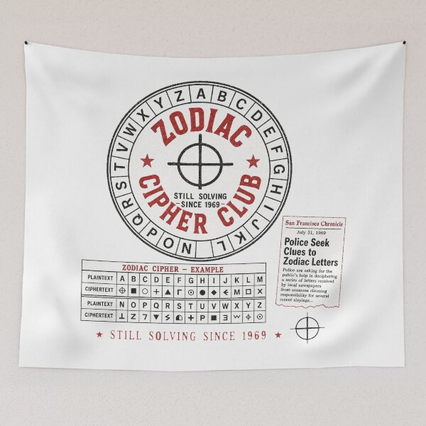Item preview, Zodiac Cipher Club Still Solving 1969 True Crime Cold Case designed and sold by Amnesia-Proto.