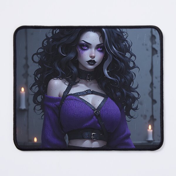 Item preview, Hot Halloween Anime Goth Girl Waifu 298 designed and sold by Your New Fixation.