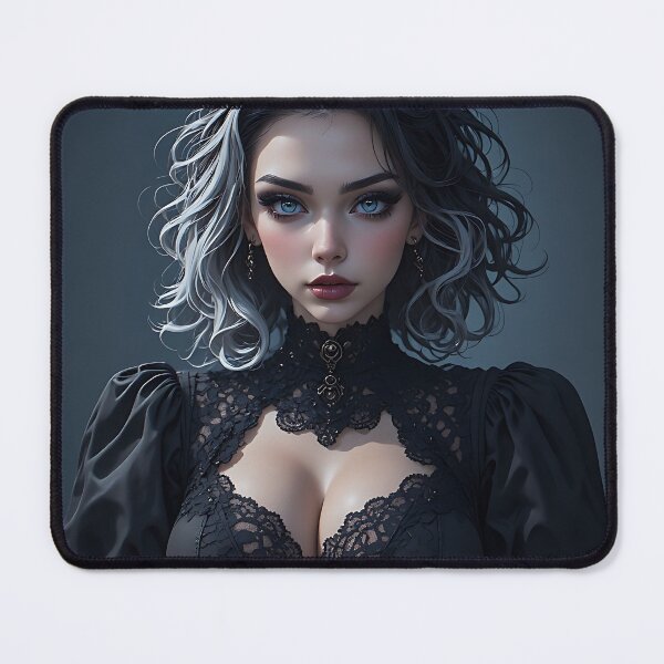 Item preview, Hot Halloween Anime Goth Girl Waifu 300 designed and sold by Your New Fixation.
