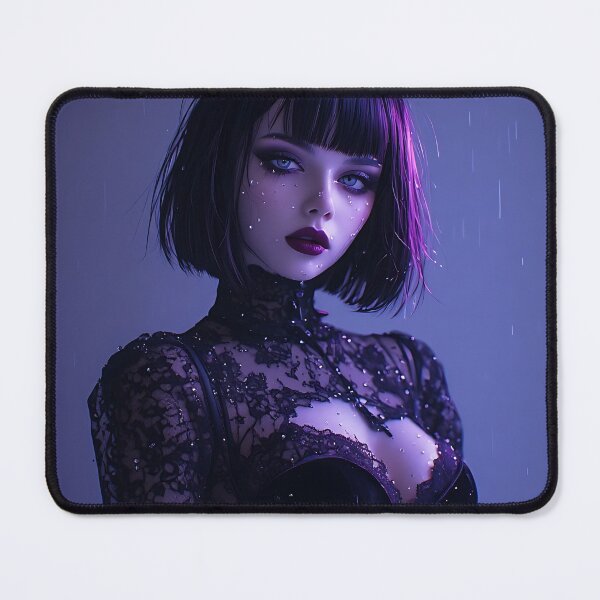 Item preview, Hot Halloween Anime Goth Girl Waifu 301 designed and sold by Your New Fixation.