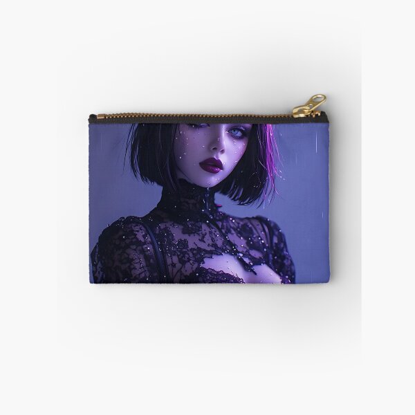 Item preview, Hot Halloween Anime Goth Girl Waifu 301 designed and sold by Your New Fixation.