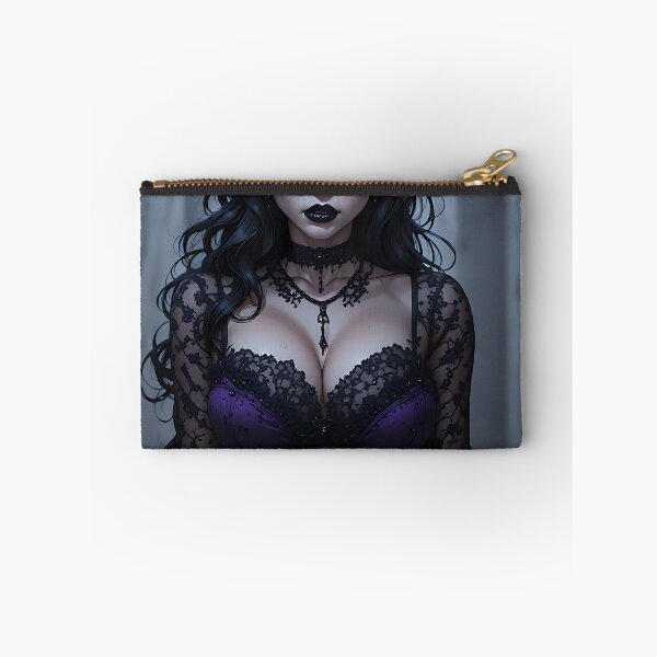 Item preview, Hot Halloween Anime Goth Girl Waifu 302 designed and sold by Your New Fixation.