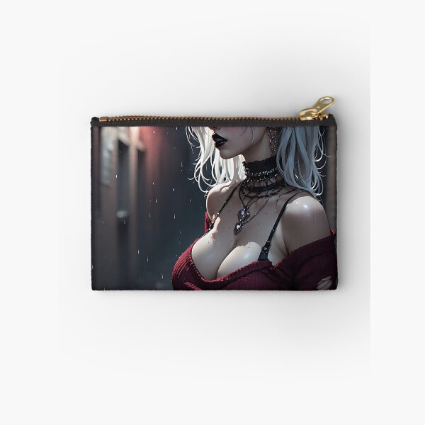 Item preview, Hot Halloween Anime Goth Girl Waifu 306 designed and sold by Your New Fixation.