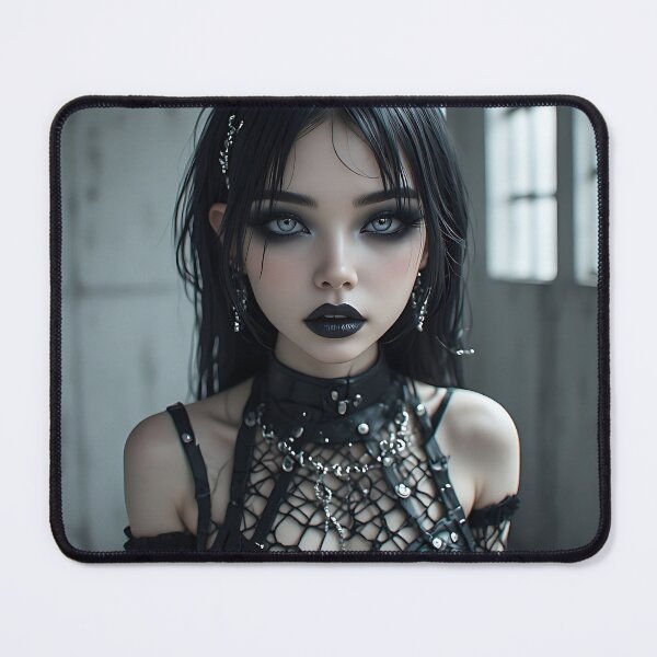 Item preview, Hot Halloween Anime Goth Girl Waifu 307 designed and sold by Your New Fixation.