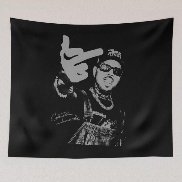 Item preview, Chris Breezy King R&B Vintage, Usher Concert, Team Breezy Fan designed and sold by PoppiNoori.
