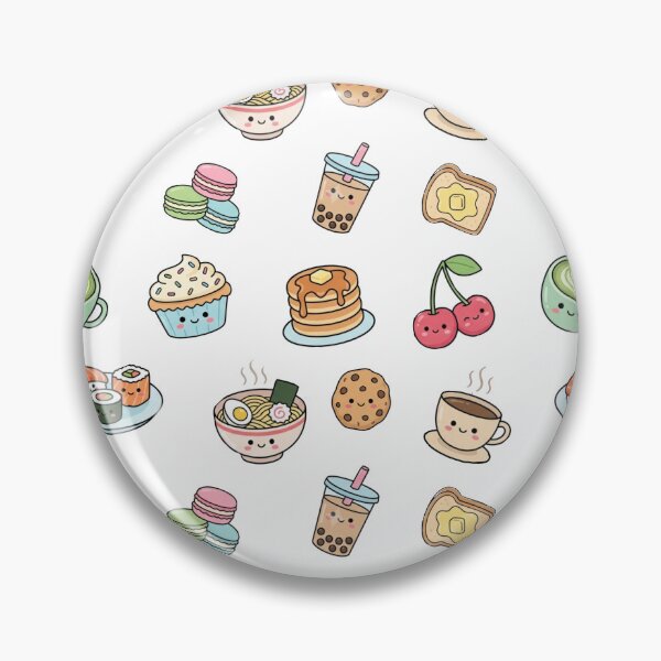 Item preview, Cute Food Sticker Sheet - Kawaii Matcha Ramen Boba Tea & Sweets designed and sold by CaseDiary.