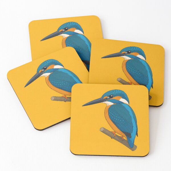 Item preview, Brilliant Blue Kingfisher on a Branch designed and sold by briannichol.