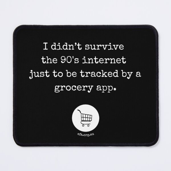 Item preview, Tracked by a Grocery App designed and sold by Electronic Frontiers Australia.