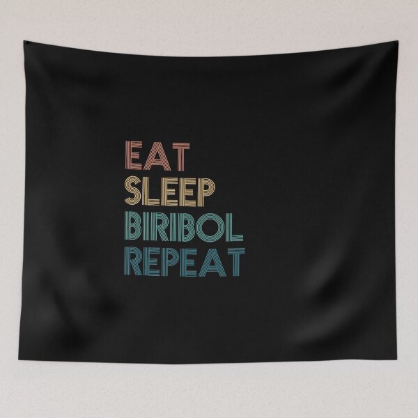 Item preview, Eat Sleep Biribol Repeat - Gift For Biribol Fans designed and sold by kindxinn.