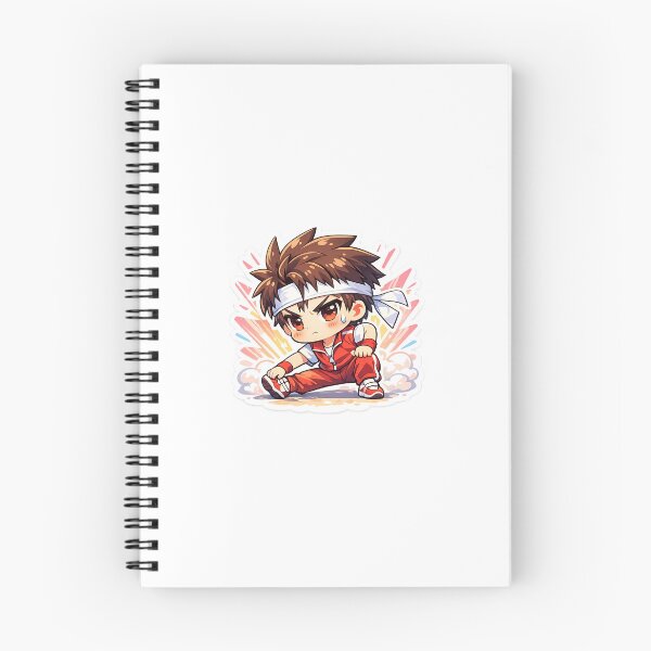 Item preview, Anime Training Montage Sticker Kawaii Workout Humor for Otakus & Lazy Gym Fans designed and sold by CutePrintCorner.