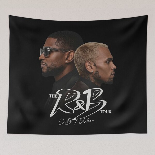 Item preview, Chris Breezy Usher - The R&B Tour, Raymond and Brown Tour designed and sold by PoppiNoori.