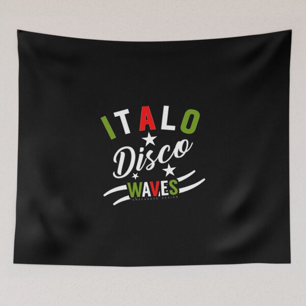 Item preview, ITALO DISCO WAVES - 80s Retro Italian designed and sold by Graphroad.