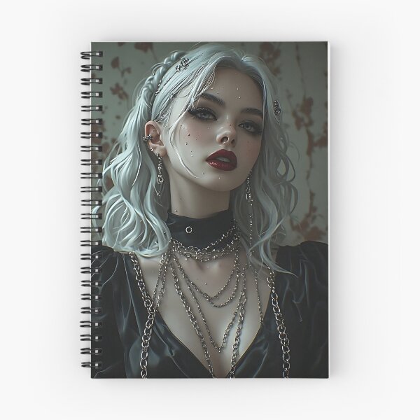 Item preview, Hot Halloween Anime Goth Girl Waifu 309 designed and sold by Your New Fixation.