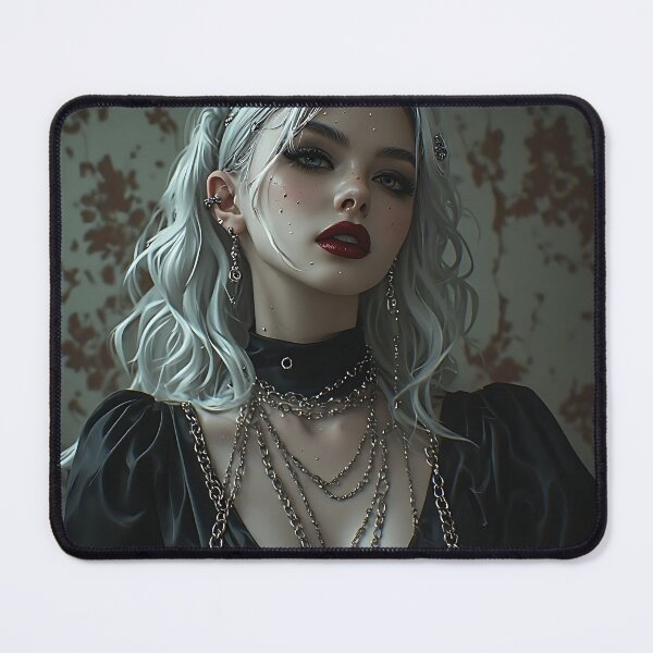 Item preview, Hot Halloween Anime Goth Girl Waifu 309 designed and sold by Your New Fixation.