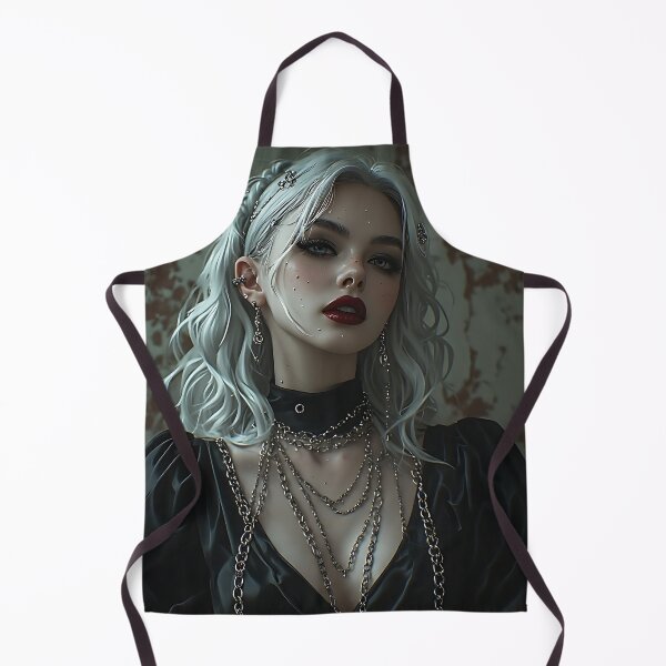 Item preview, Hot Halloween Anime Goth Girl Waifu 309 designed and sold by Your New Fixation.
