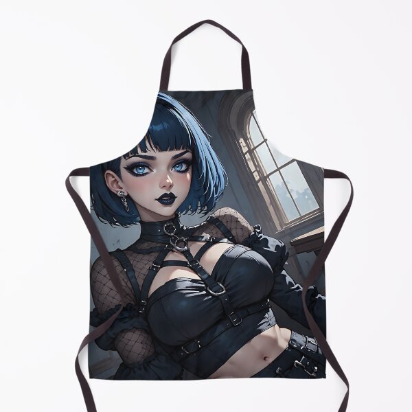 Item preview, Hot Halloween Anime Goth Girl Waifu 310 designed and sold by Your New Fixation.
