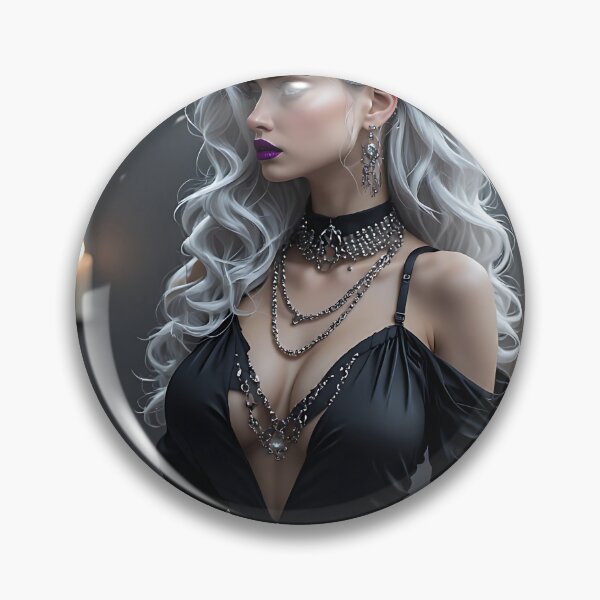 Item preview, Hot Halloween Anime Goth Girl Waifu 311 designed and sold by Your New Fixation.