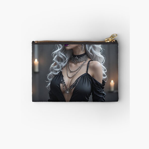 Item preview, Hot Halloween Anime Goth Girl Waifu 311 designed and sold by Your New Fixation.