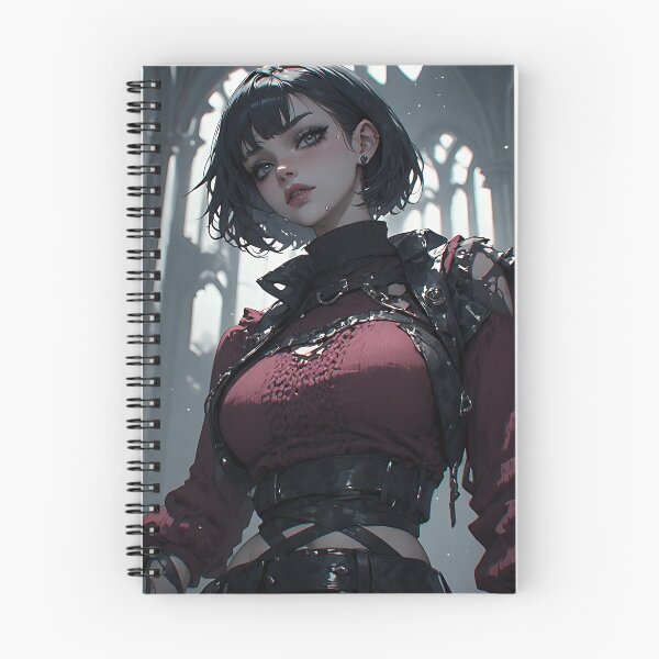 Item preview, Hot Halloween Anime Goth Girl Waifu 312 designed and sold by Your New Fixation.