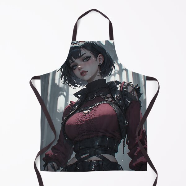 Item preview, Hot Halloween Anime Goth Girl Waifu 312 designed and sold by Your New Fixation.