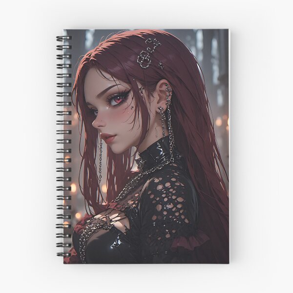 Item preview, Hot Halloween Anime Goth Girl Waifu 314 designed and sold by Your New Fixation.