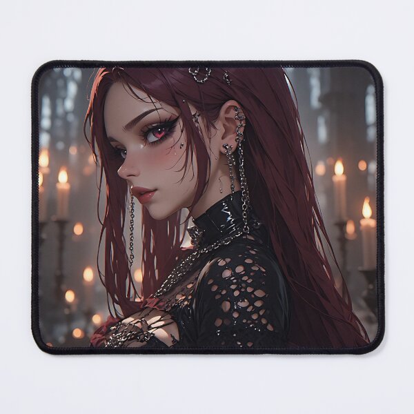 Item preview, Hot Halloween Anime Goth Girl Waifu 314 designed and sold by Your New Fixation.