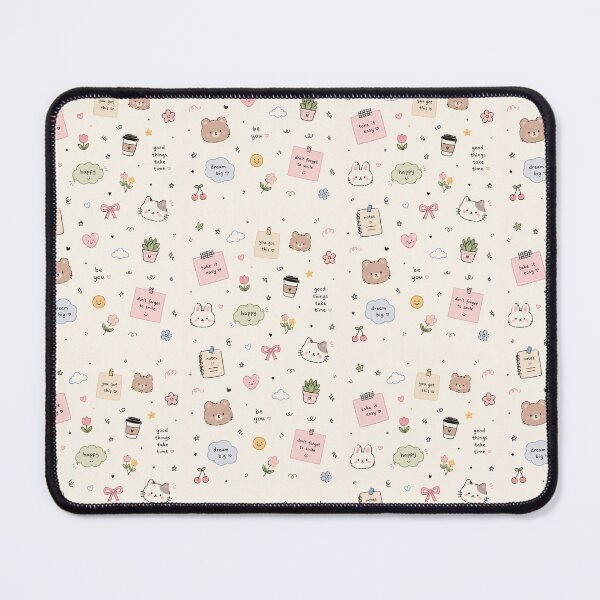 Item preview, Cute Doodle Pattern – Fun Kawaii Hand Drawn Aesthetic designed and sold by Fandom Universe.