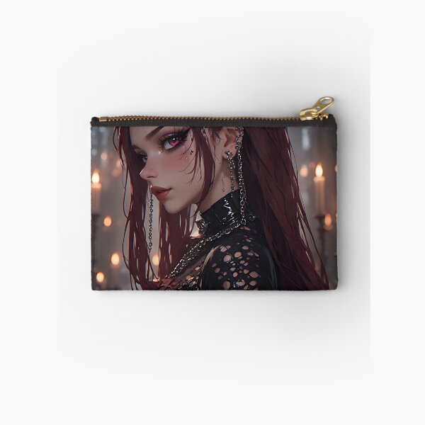 Item preview, Hot Halloween Anime Goth Girl Waifu 314 designed and sold by Your New Fixation.