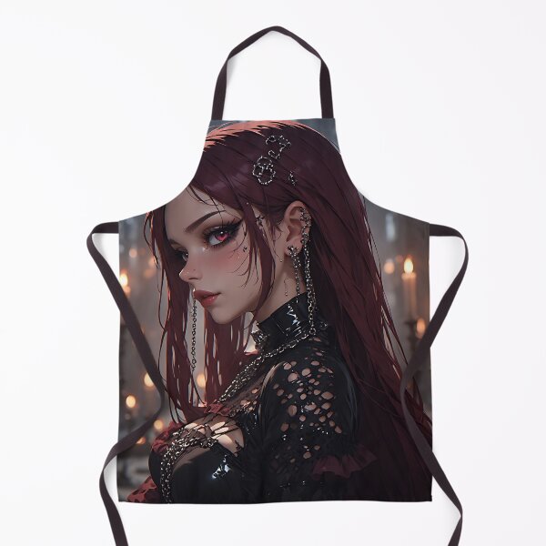 Item preview, Hot Halloween Anime Goth Girl Waifu 314 designed and sold by Your New Fixation.