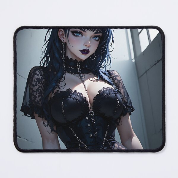 Item preview, Hot Halloween Anime Goth Girl Waifu 315 designed and sold by Your New Fixation.