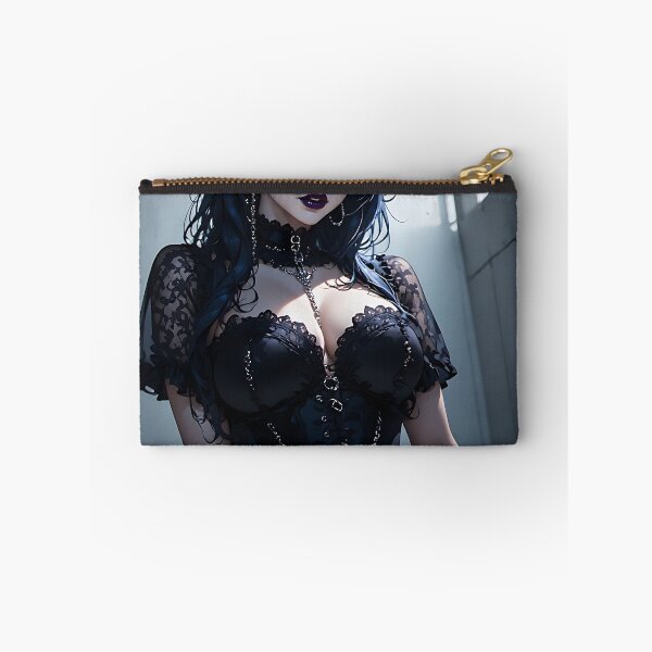 Item preview, Hot Halloween Anime Goth Girl Waifu 315 designed and sold by Your New Fixation.