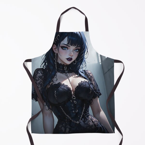 Item preview, Hot Halloween Anime Goth Girl Waifu 315 designed and sold by Your New Fixation.