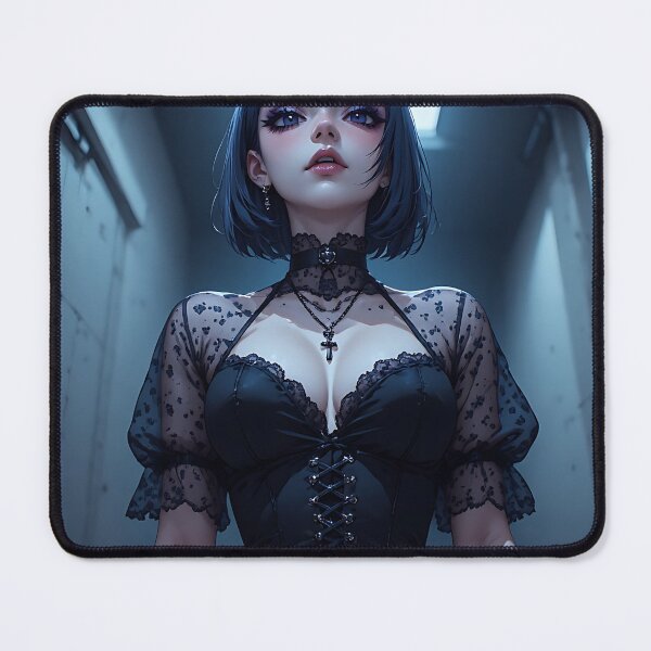 Item preview, Hot Halloween Anime Goth Girl Waifu 316 designed and sold by Your New Fixation.