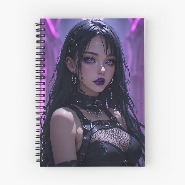Item preview, Hot Halloween Anime Goth Girl Waifu 317 designed and sold by Your New Fixation.