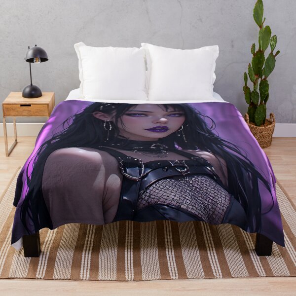 Item preview, Hot Halloween Anime Goth Girl Waifu 317 designed and sold by Your New Fixation.