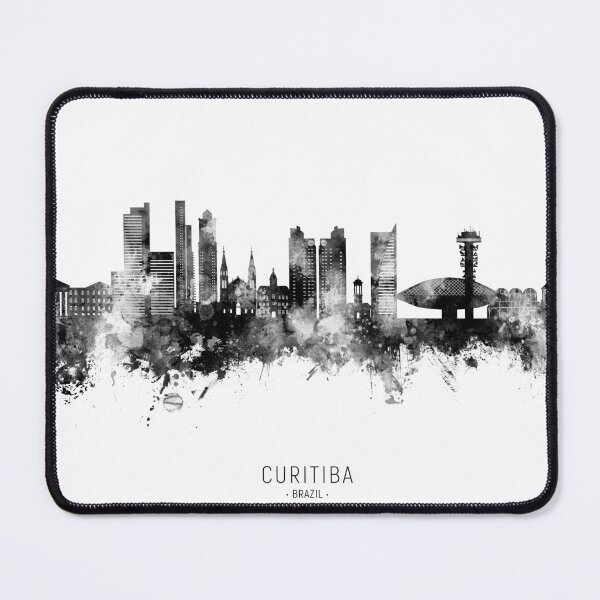 Item preview, Curitiba Skyline Brazil designed and sold by ArtPrints.