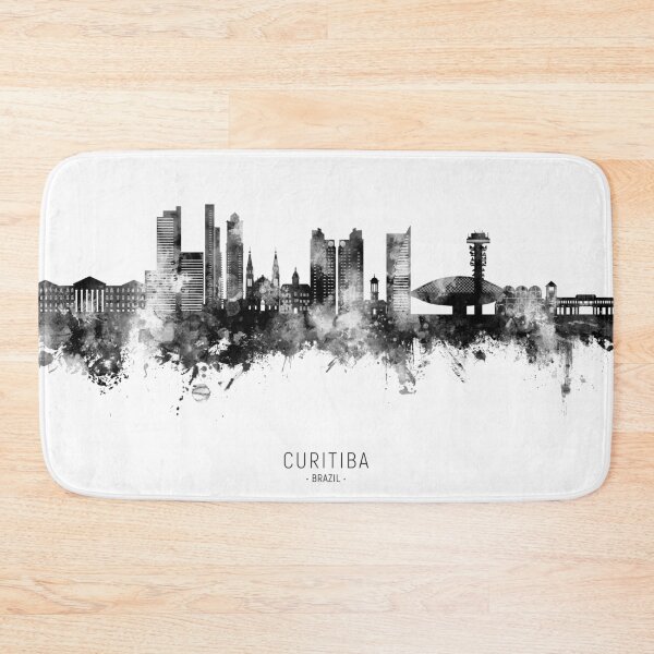 Item preview, Curitiba Skyline Brazil designed and sold by ArtPrints.