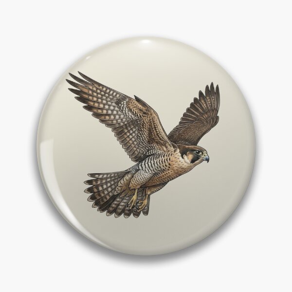 Item preview, Peregrine Falcon Illustration in Flight designed and sold by Theproxmrt.