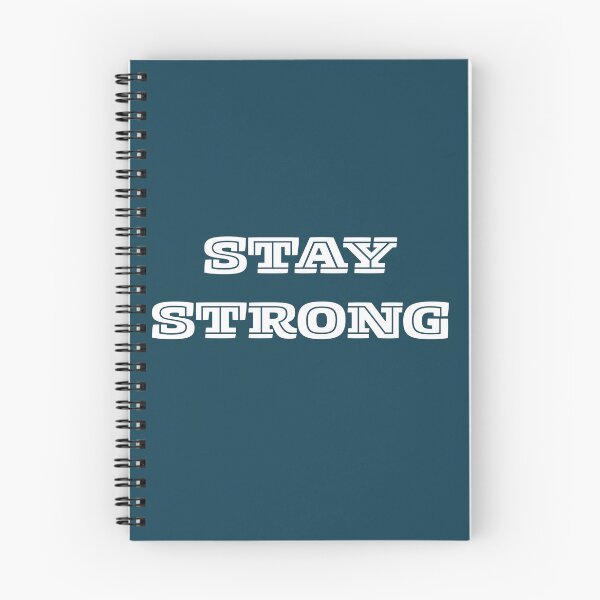 Item preview, Stay Strong - Bold Athletic Typography designed and sold by SeJaa.