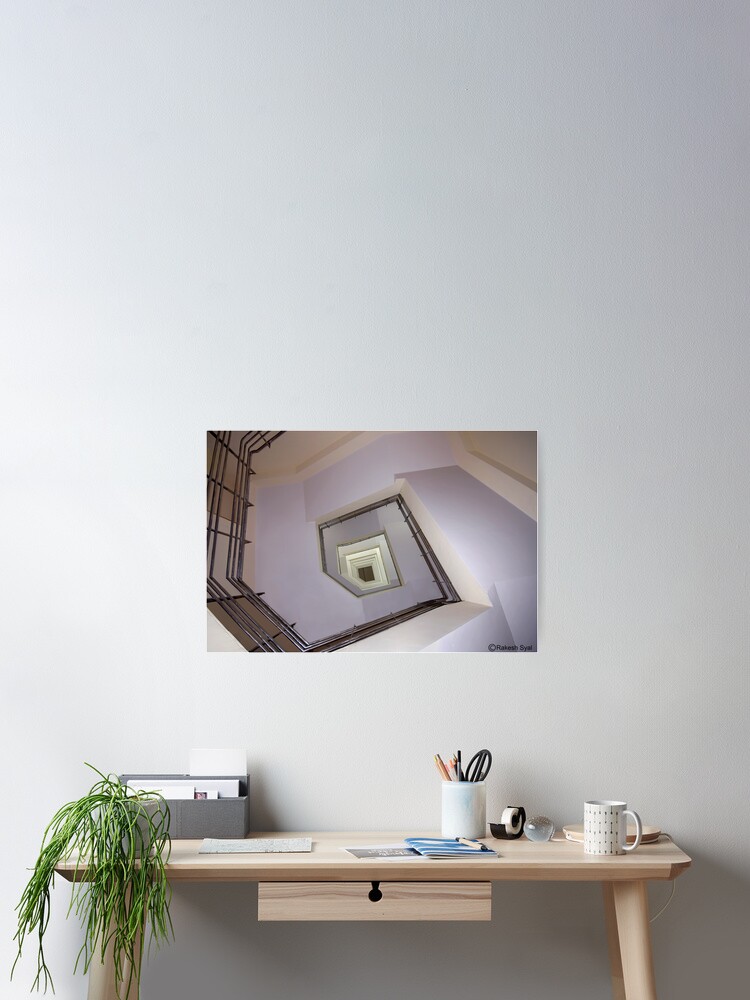 Thumbnail 2 of 3, Poster, STEPS TO LIGHT designed and sold by RakeshSyal.
