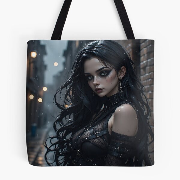 Item preview, Hot Halloween Anime Goth Girl Waifu 318 designed and sold by Your New Fixation.