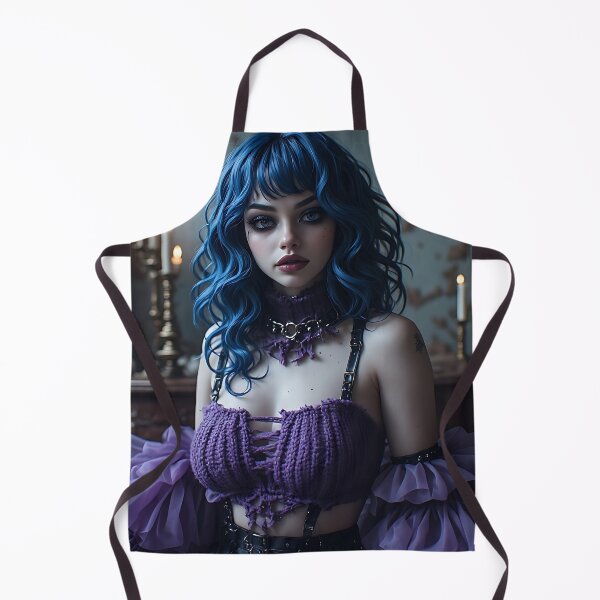 Item preview, Hot Halloween Anime Goth Girl Waifu 319 designed and sold by Your New Fixation.