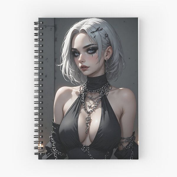 Item preview, Hot Halloween Anime Goth Girl Waifu 321 designed and sold by Your New Fixation.