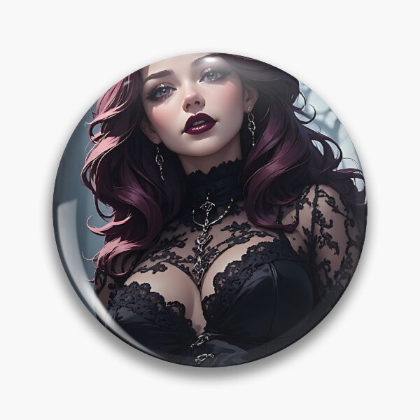 Item preview, Hot Halloween Anime Goth Girl Waifu 322 designed and sold by Your New Fixation.