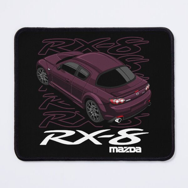 Item preview, Mazda RX8 Series 2 Black Cherry Mica designed and sold by vektoranda.