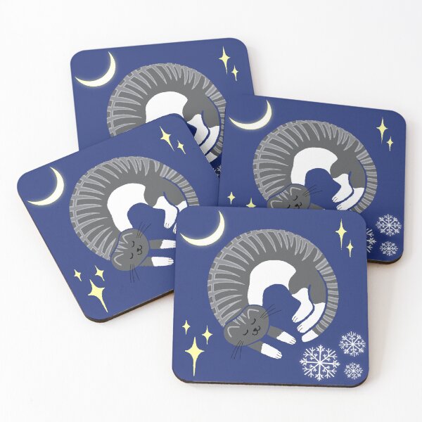 Item preview, Four seasons of cats: Winter cat designed and sold by Sunnybea-art.
