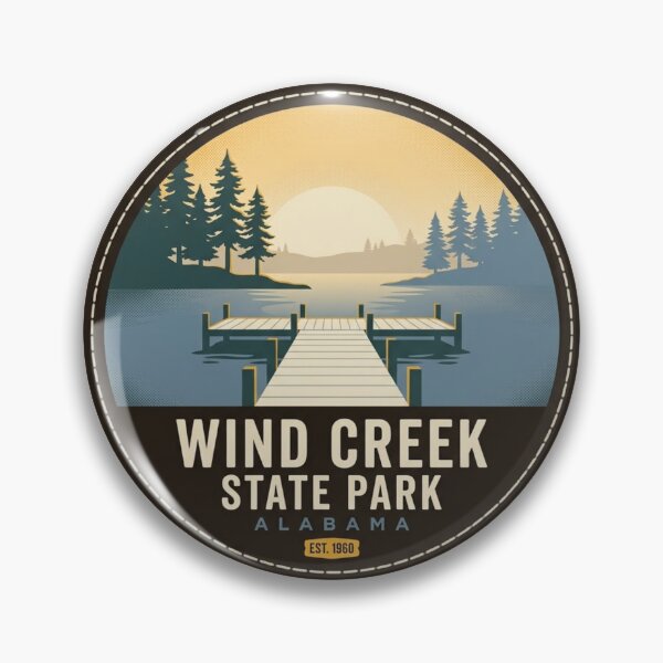 Item preview, Wind Creek State Park Alabama designed and sold by DetourDgn.