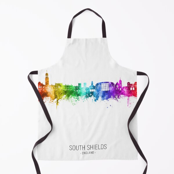 Item preview, South Shields England Skyline designed and sold by ArtPrints.