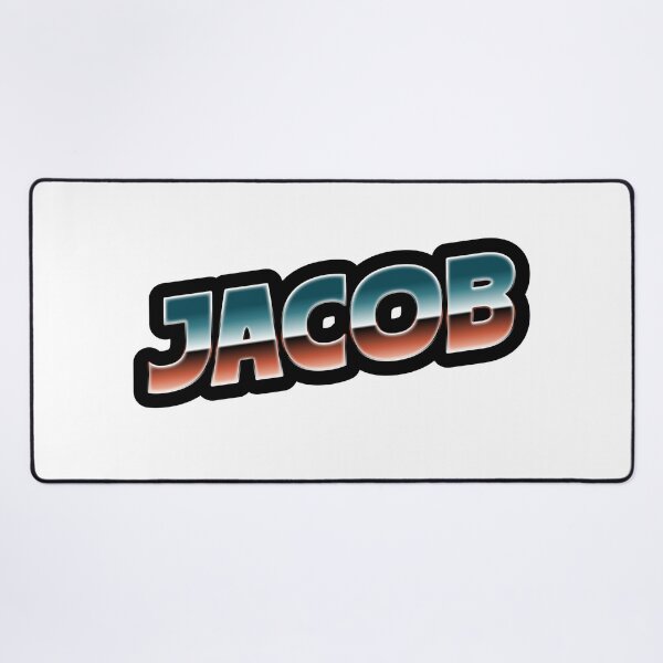 Item preview, JACOB text designed and sold by Sticktle.